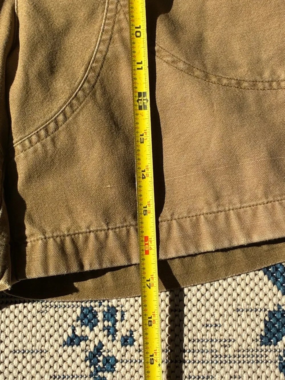 Patagonia VINTAGE Stand Up Shorts - Earth Tone - 26" Waist - Organic Cotton - Picture 8 of 9